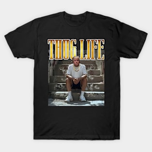 President Thug Life Viral Preppy Edgy, The Golden Thug Life, 80s TV Sitcom T-Shirt